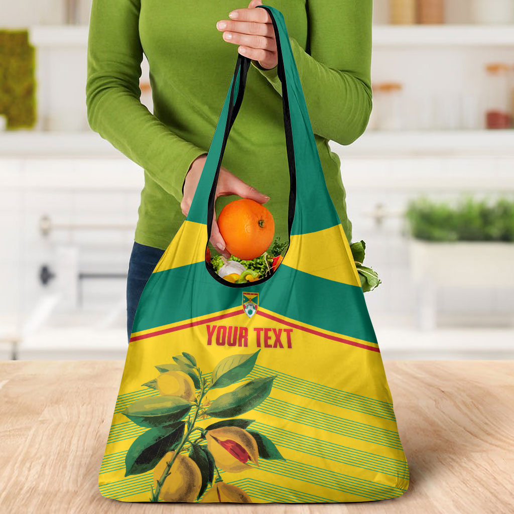 Grenada Football 2026 Custom Grocery Bag Go Spice Boys Nutmeg Yellow Version