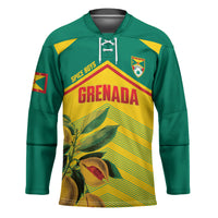 Grenada Football 2026 Custom Hockey Jersey Go Spice Boys Nutmeg Yellow Version