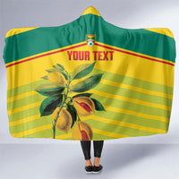 Grenada Football 2026 Custom Hooded Blanket Go Spice Boys Nutmeg Yellow Version