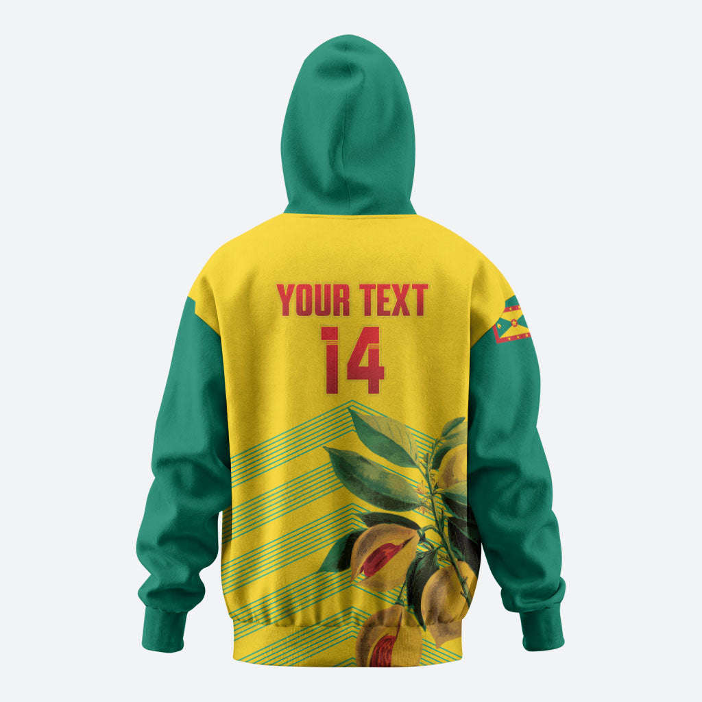 Grenada Football 2026 Custom Hoodie Go Spice Boys Nutmeg Yellow Version