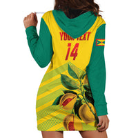 Grenada Football 2026 Custom Hoodie Dress Go Spice Boys Nutmeg Yellow Version