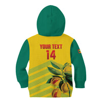 Grenada Football 2026 Custom Kid Hoodie Go Spice Boys Nutmeg Yellow Version