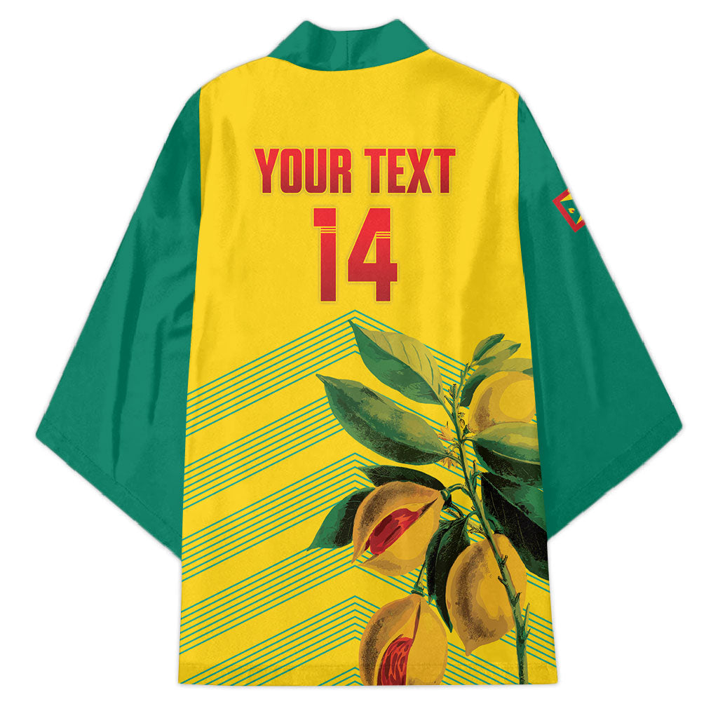 Grenada Football 2026 Custom Kimono Go Spice Boys Nutmeg Yellow Version