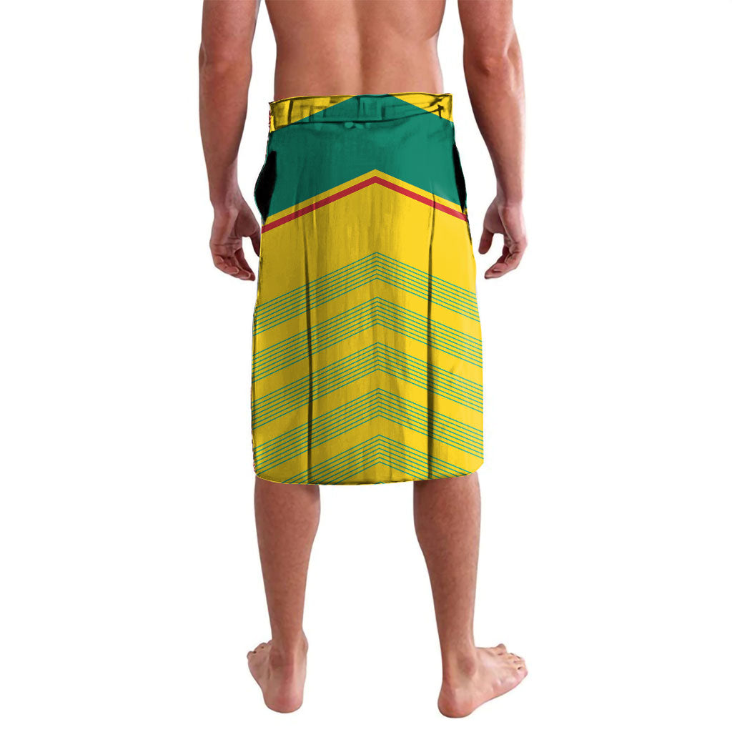 Grenada Football 2026 Custom Lavalava Go Spice Boys Nutmeg Yellow Version