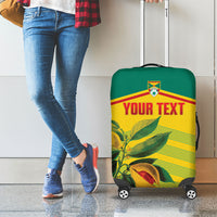 Grenada Football 2026 Custom Luggage Cover Go Spice Boys Nutmeg Yellow Version