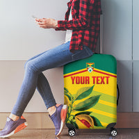Grenada Football 2026 Custom Luggage Cover Go Spice Boys Nutmeg Yellow Version