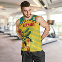 Grenada Football 2026 Custom Men Tank Top Go Spice Boys Nutmeg Yellow Version