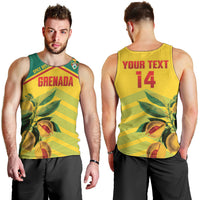 Grenada Football 2026 Custom Men Tank Top Go Spice Boys Nutmeg Yellow Version