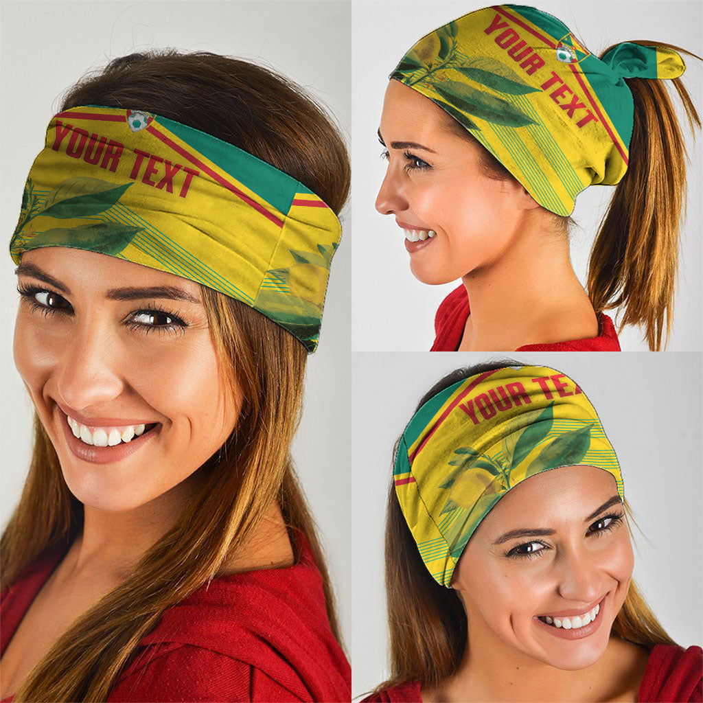 Grenada Football 2026 Custom Neck Gaiter Go Spice Boys Nutmeg Yellow Version