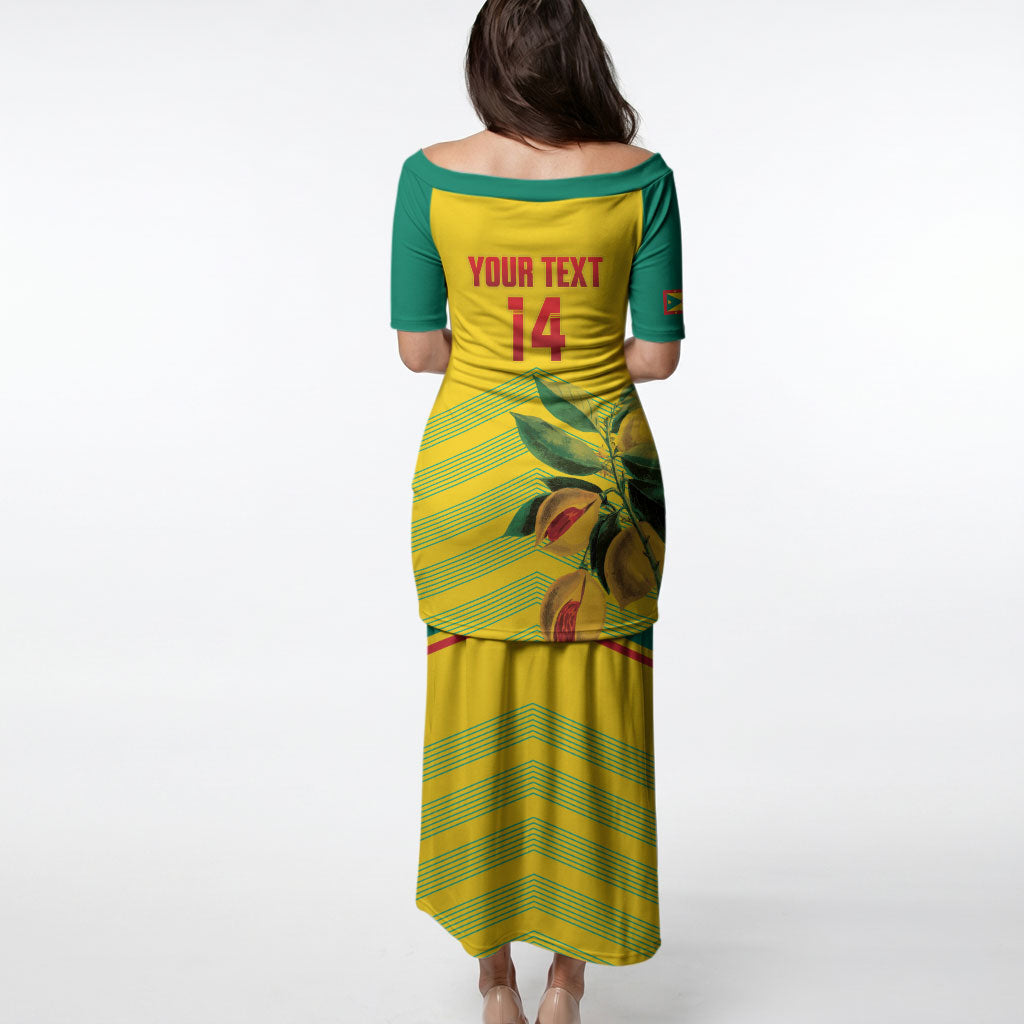 Grenada Football 2026 Custom Puletasi Go Spice Boys Nutmeg Yellow Version