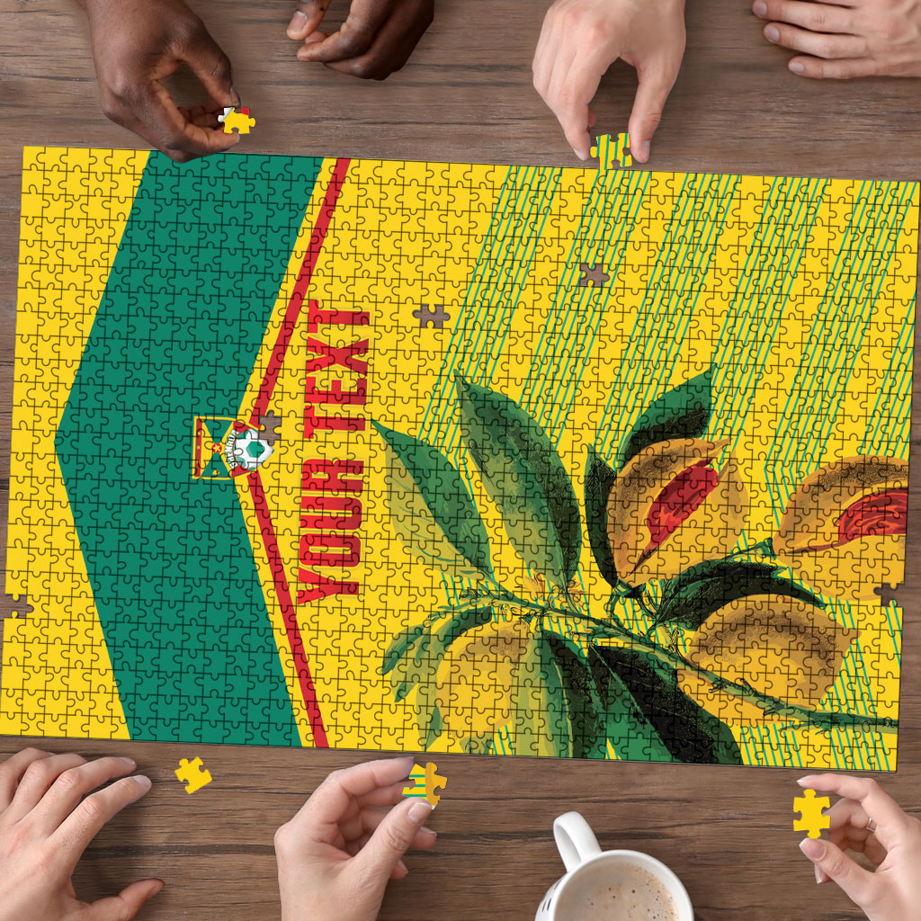 Grenada Football 2026 Custom Puzzle Go Spice Boys Nutmeg Yellow Version