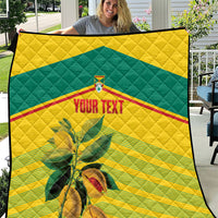 Grenada Football 2026 Custom Quilt Go Spice Boys Nutmeg Yellow Version