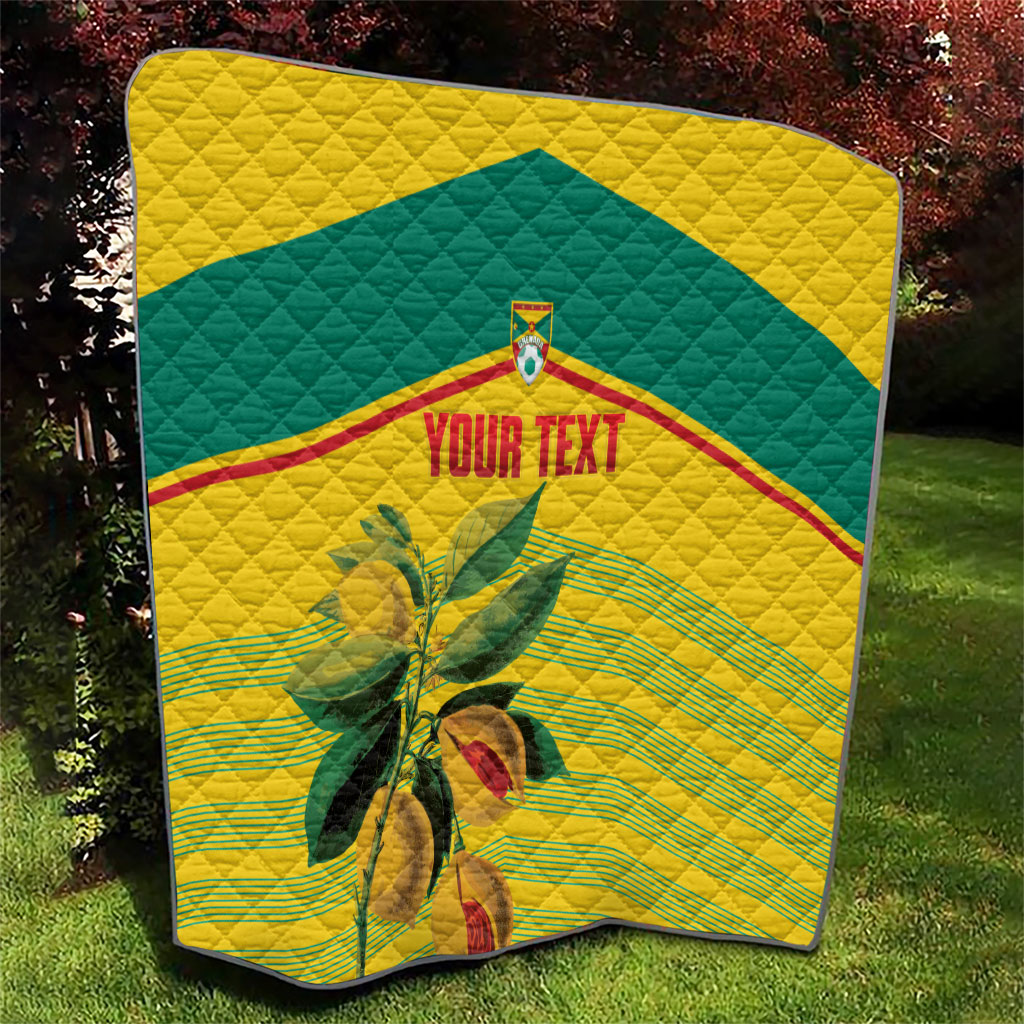 Grenada Football 2026 Custom Quilt Go Spice Boys Nutmeg Yellow Version