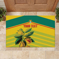 Grenada Football 2026 Custom Rubber Doormat Go Spice Boys Nutmeg Yellow Version