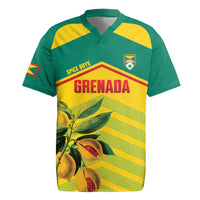 Grenada Football 2026 Custom Rugby Jersey Go Spice Boys Nutmeg Yellow Version