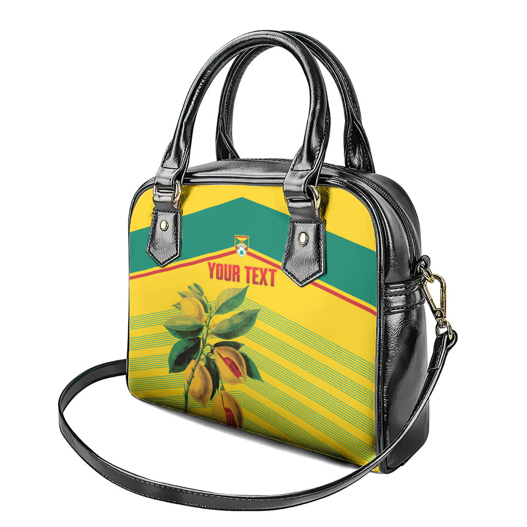Grenada Football 2026 Custom Shoulder Handbag Go Spice Boys Nutmeg Yellow Version