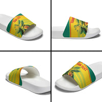 Grenada Football 2026 Custom Slide Sandals Go Spice Boys Nutmeg Yellow Version