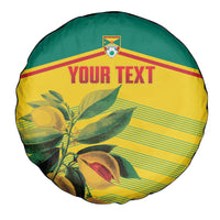 Grenada Football 2026 Custom Spare Tire Cover Go Spice Boys Nutmeg Yellow Version
