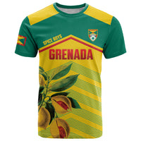 Grenada Football 2026 Custom T Shirt Go Spice Boys Nutmeg Yellow Version