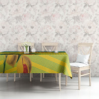 Grenada Football 2026 Custom Tablecloth Go Spice Boys Nutmeg Yellow Version