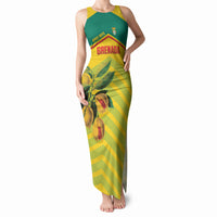 Grenada Football 2026 Custom Tank Maxi Dress Go Spice Boys Nutmeg Yellow Version