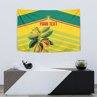 Grenada Football 2026 Custom Tapestry Go Spice Boys Nutmeg Yellow Version