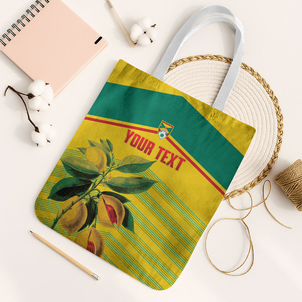 Grenada Football 2026 Custom Tote Bag Go Spice Boys Nutmeg Yellow Version