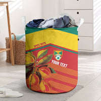 Grenada Football 2026 Custom Laundry Basket Go Spice Boys Nutmeg Red Version