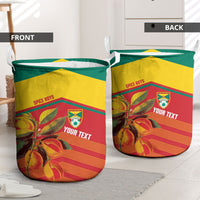Grenada Football 2026 Custom Laundry Basket Go Spice Boys Nutmeg Red Version