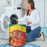 Grenada Football 2026 Custom Laundry Basket Go Spice Boys Nutmeg Red Version