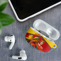 Grenada Football 2026 Custom AirPods Case Go Spice Boys Nutmeg Red Version