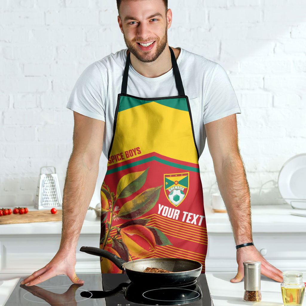 Grenada Football 2026 Custom Apron Go Spice Boys Nutmeg Red Version