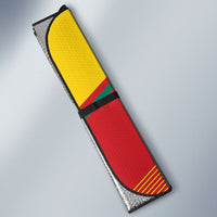 Grenada Football 2026 Custom Auto Sun Shade Go Spice Boys Nutmeg Red Version
