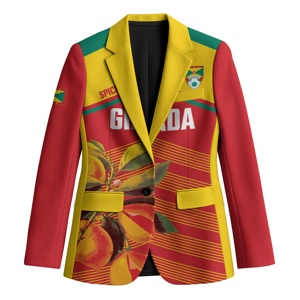 Grenada Football 2026 Custom Blazer Go Spice Boys Nutmeg Red Version