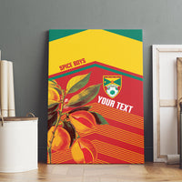 Grenada Football 2026 Custom Canvas Wall Art Go Spice Boys Nutmeg Red Version