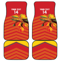 Grenada Football 2026 Custom Car Mats Go Spice Boys Nutmeg Red Version
