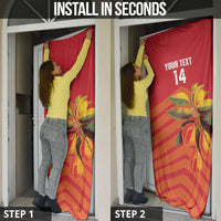 Grenada Football 2026 Custom Door Cover Go Spice Boys Nutmeg Red Version