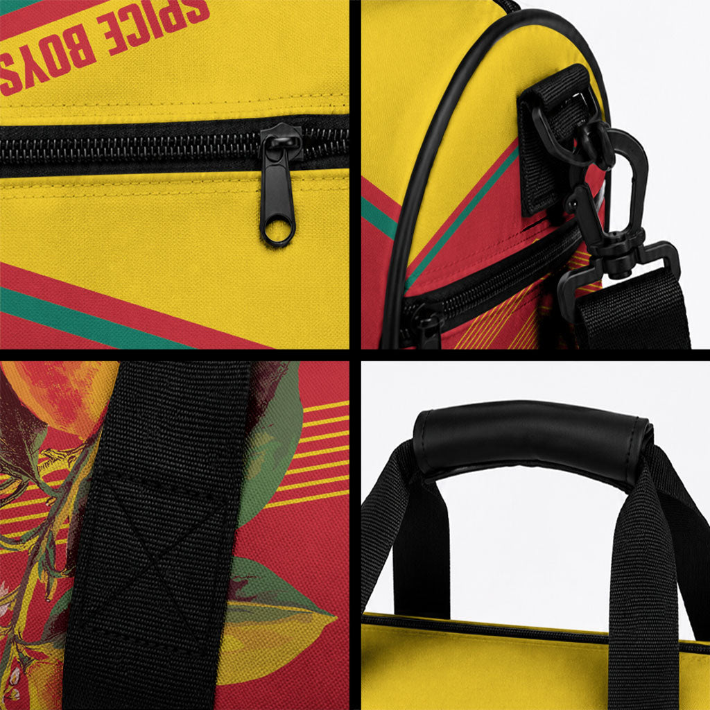 Grenada Football 2026 Custom Duffle Bag Go Spice Boys Nutmeg Red Version