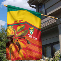 Grenada Football 2026 Custom Garden Flag Go Spice Boys Nutmeg Red Version