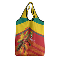 Grenada Football 2026 Custom Grocery Bag Go Spice Boys Nutmeg Red Version