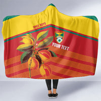 Grenada Football 2026 Custom Hooded Blanket Go Spice Boys Nutmeg Red Version