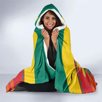 Grenada Football 2026 Custom Hooded Blanket Go Spice Boys Nutmeg Red Version