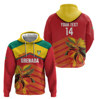 Grenada Football 2026 Custom Hoodie Go Spice Boys Nutmeg Red Version