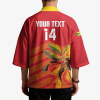 Grenada Football 2026 Custom Kimono Go Spice Boys Nutmeg Red Version