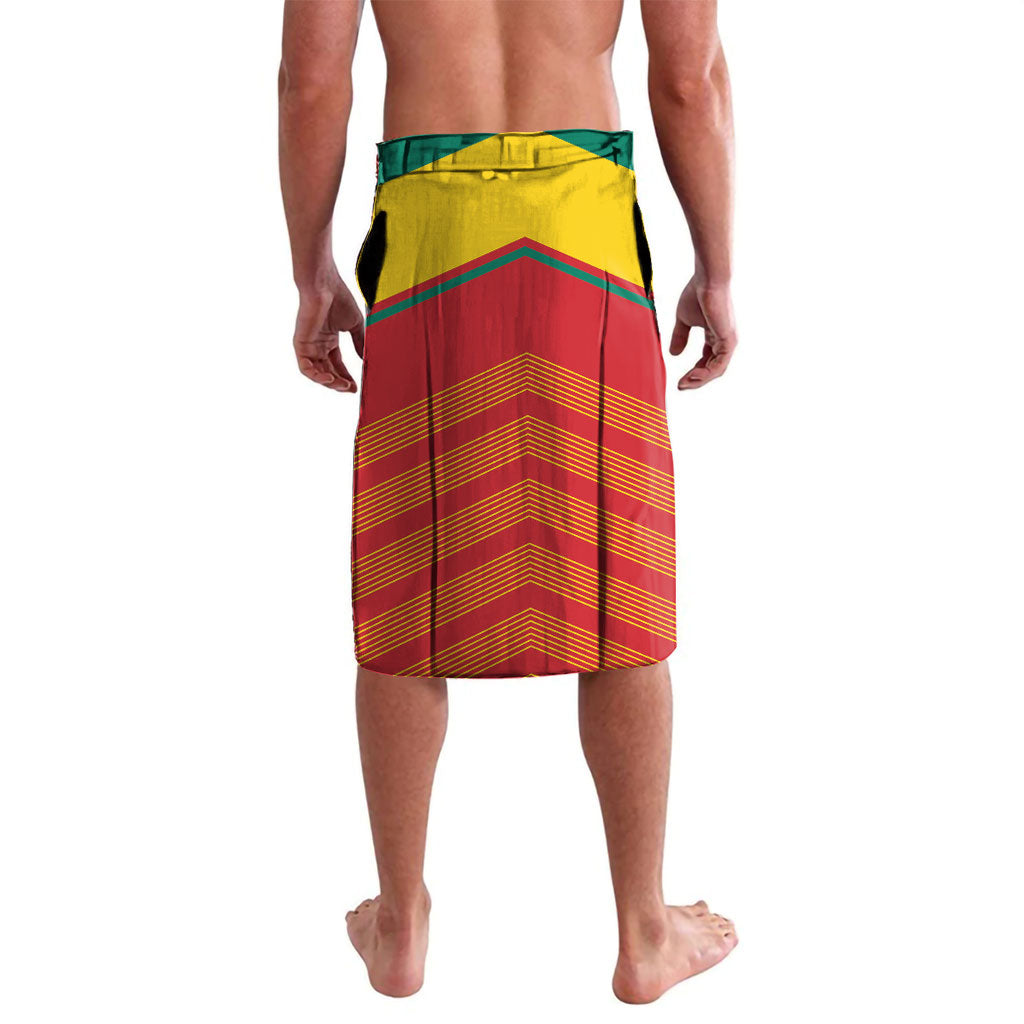 Grenada Football 2026 Custom Lavalava Go Spice Boys Nutmeg Red Version