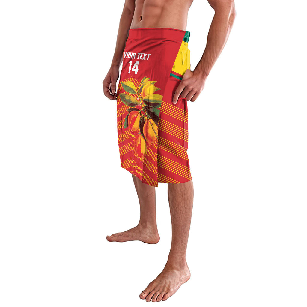 Grenada Football 2026 Custom Lavalava Go Spice Boys Nutmeg Red Version