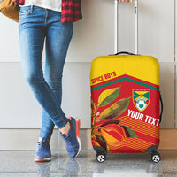 Grenada Football 2026 Custom Luggage Cover Go Spice Boys Nutmeg Red Version