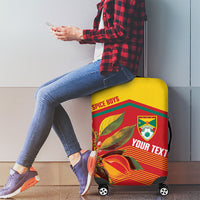 Grenada Football 2026 Custom Luggage Cover Go Spice Boys Nutmeg Red Version