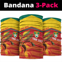 Grenada Football 2026 Custom Neck Gaiter Go Spice Boys Nutmeg Red Version