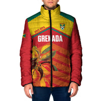 Grenada Football 2026 Custom Padded Jacket Go Spice Boys Nutmeg Red Version